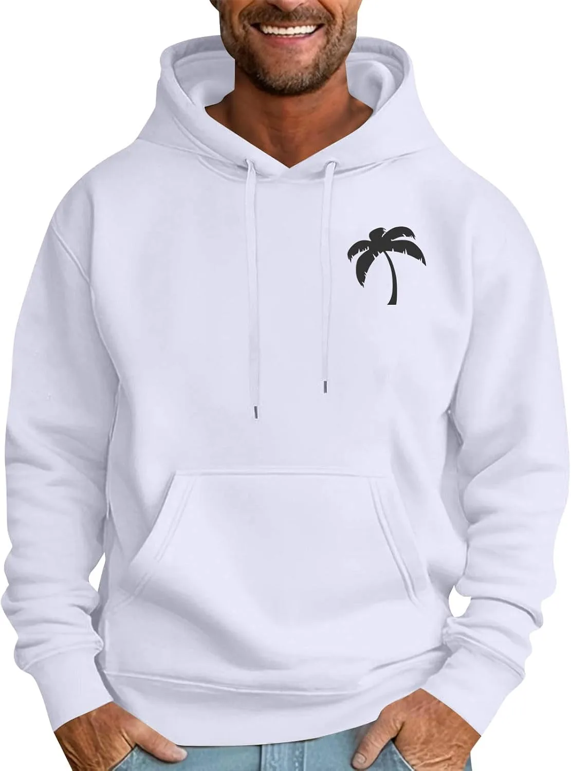 Мужская модная толстовка с принтом пальмы FQZWONG
Мужская модная толстовка с принтом пальмы FQZWONG