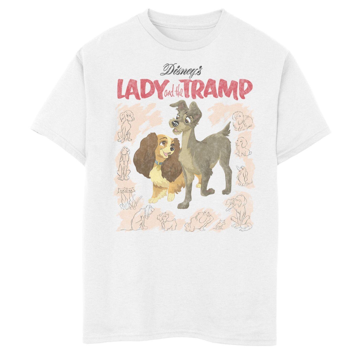 Винтажная футболка с обложкой Disney's Lady and The Tramp Boys 8-20 Disney
Винтажная футболка с обложкой Disney's Lady and The Tramp Boys 8-20 Disney
