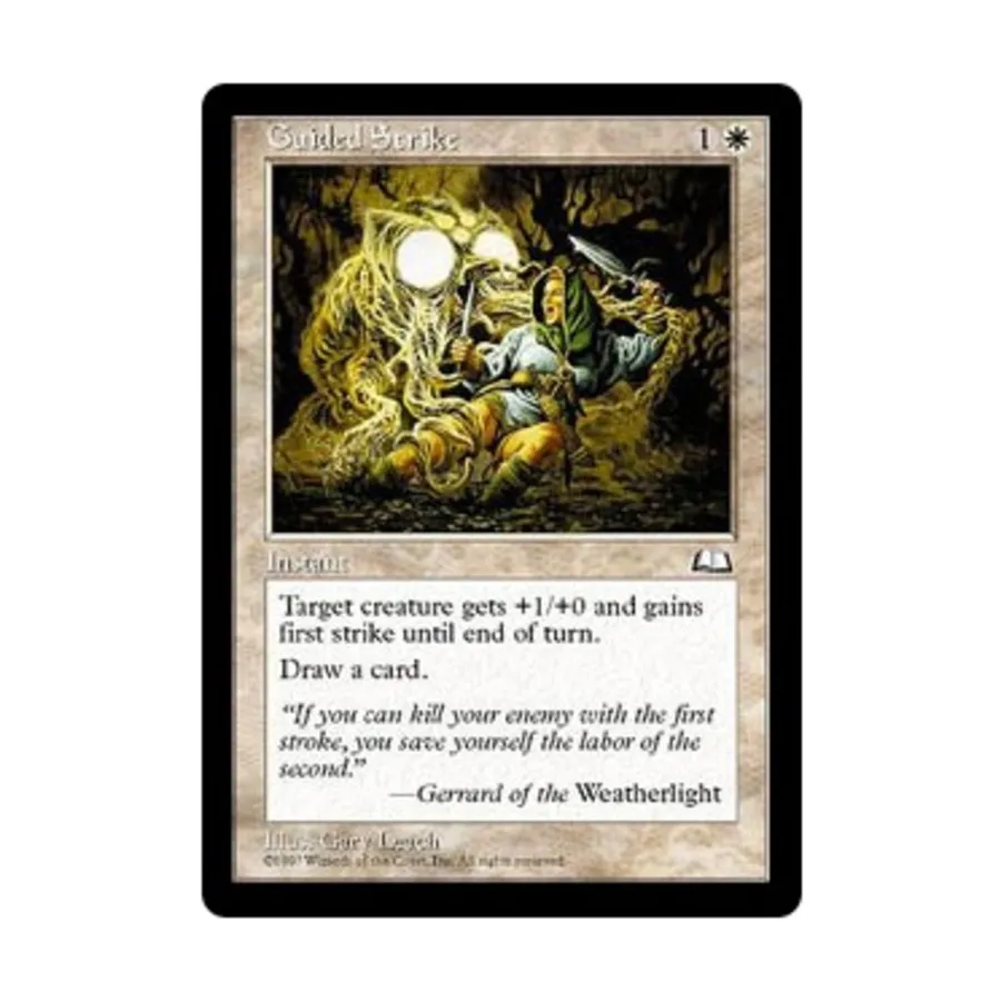CCG Управляемый удар (С), MTG - Weatherlight
CCG Управляемый удар (С), MTG - Weatherlight