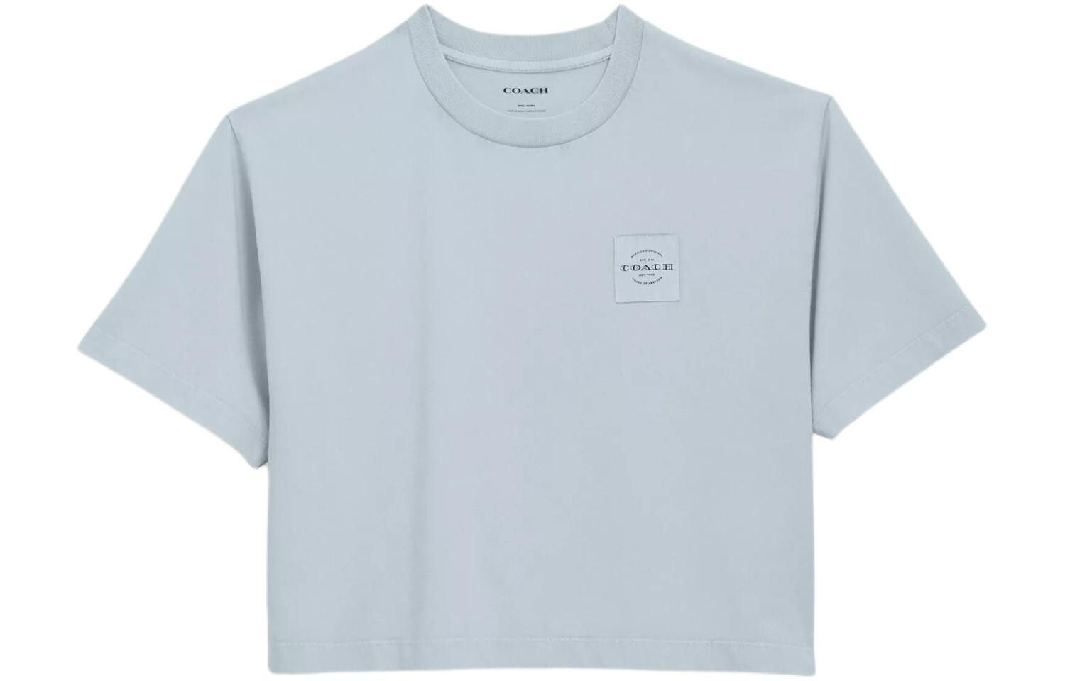 Футболка женская серо-синяя Coach
Футболка женская серо-синяя Coach