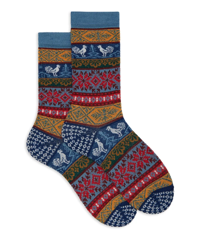 Короткие шерстяные носки Gallo, мультиколор
Короткие шерстяные носки Gallo, мультиколор