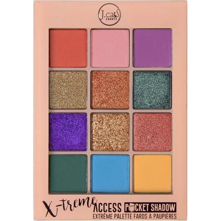 Тени для век J. Cat Beauty X-Treme Access Pocket Shadow - Pops of Paparazzi
Тени для век J. Cat Beauty X-Treme Access Pocket Shadow - Pops of Paparazzi