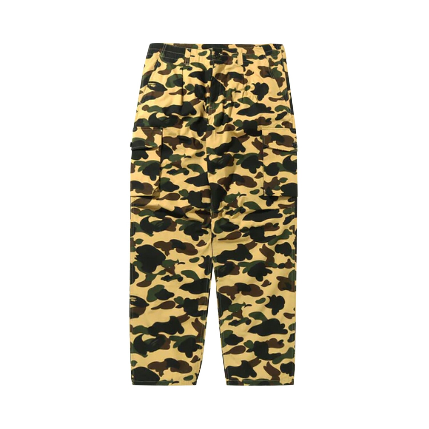 BAPE 1st Camo Широкие брюки с 6 карманами, Желтые
BAPE 1st Camo Широкие брюки с 6 карманами, Желтые
