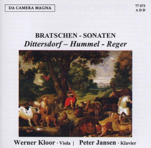 CD диск Dittersdorf / Hummel / Reger / Kloor: Sons for Viola
CD диск Dittersdorf / Hummel / Reger / Kloor: Sons for Viola