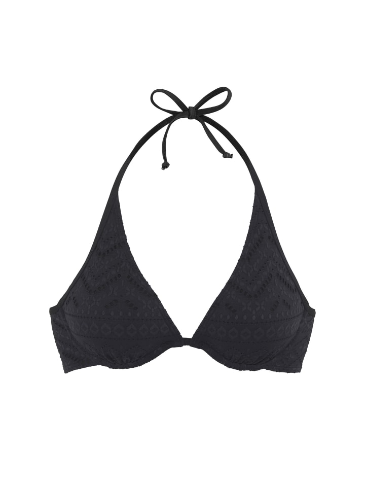 Верх бикини LASCANA, черный
Верх бикини LASCANA, черный