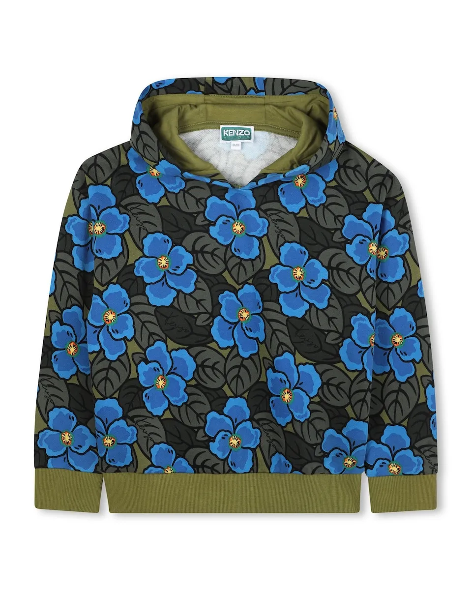 Детская толстовка с капюшоном и принтом Kenzo Kids, мультиколор
Детская толстовка с капюшоном и принтом Kenzo Kids, мультиколор