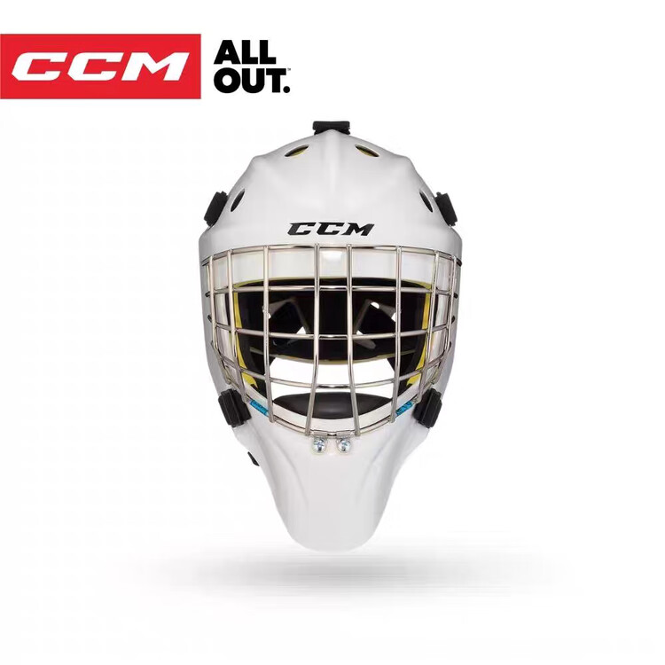 CCM Вратарский шлем для хоккея с шайбой, со щитком, бело-черный, взрослый размер SR (56-60 см)
CCM Вратарский шлем для хоккея с шайбой, со щитком, бело-черный, взрослый размер SR (56-60 см)
