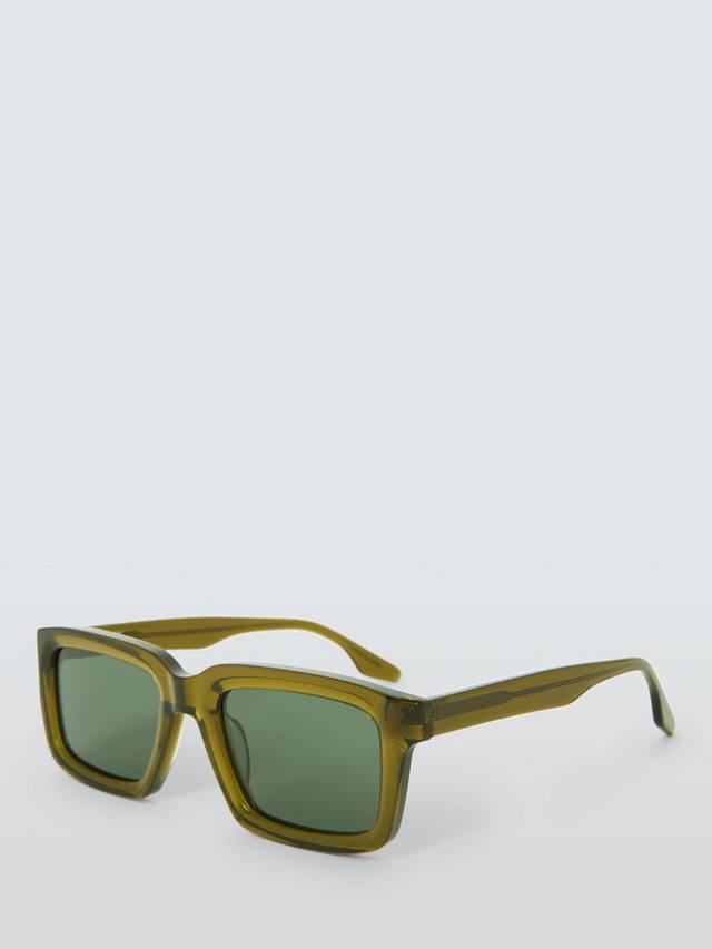 Прямоугольные поляризованные солнцезащитные очки John Lewis, зеленый
Прямоугольные поляризованные солнцезащитные очки John Lewis, зеленый