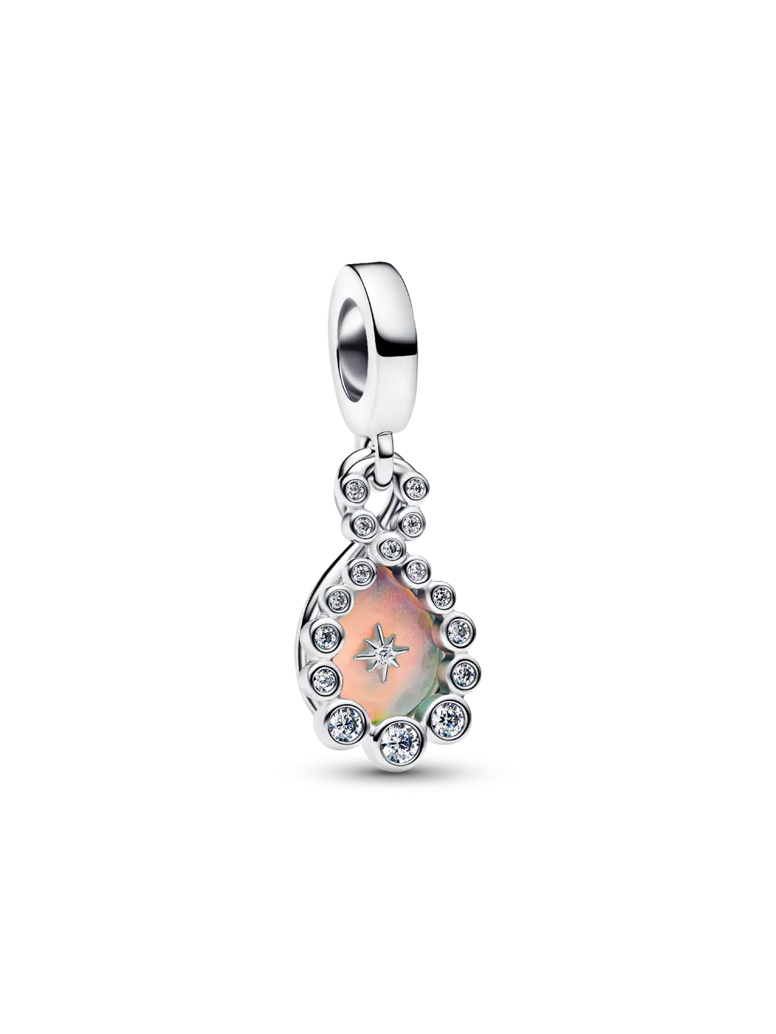 Шарм Pandora Opalescent Infinity Double Dangle, серебро 925 пробы
Шарм Pandora Opalescent Infinity Double Dangle, серебро 925 пробы