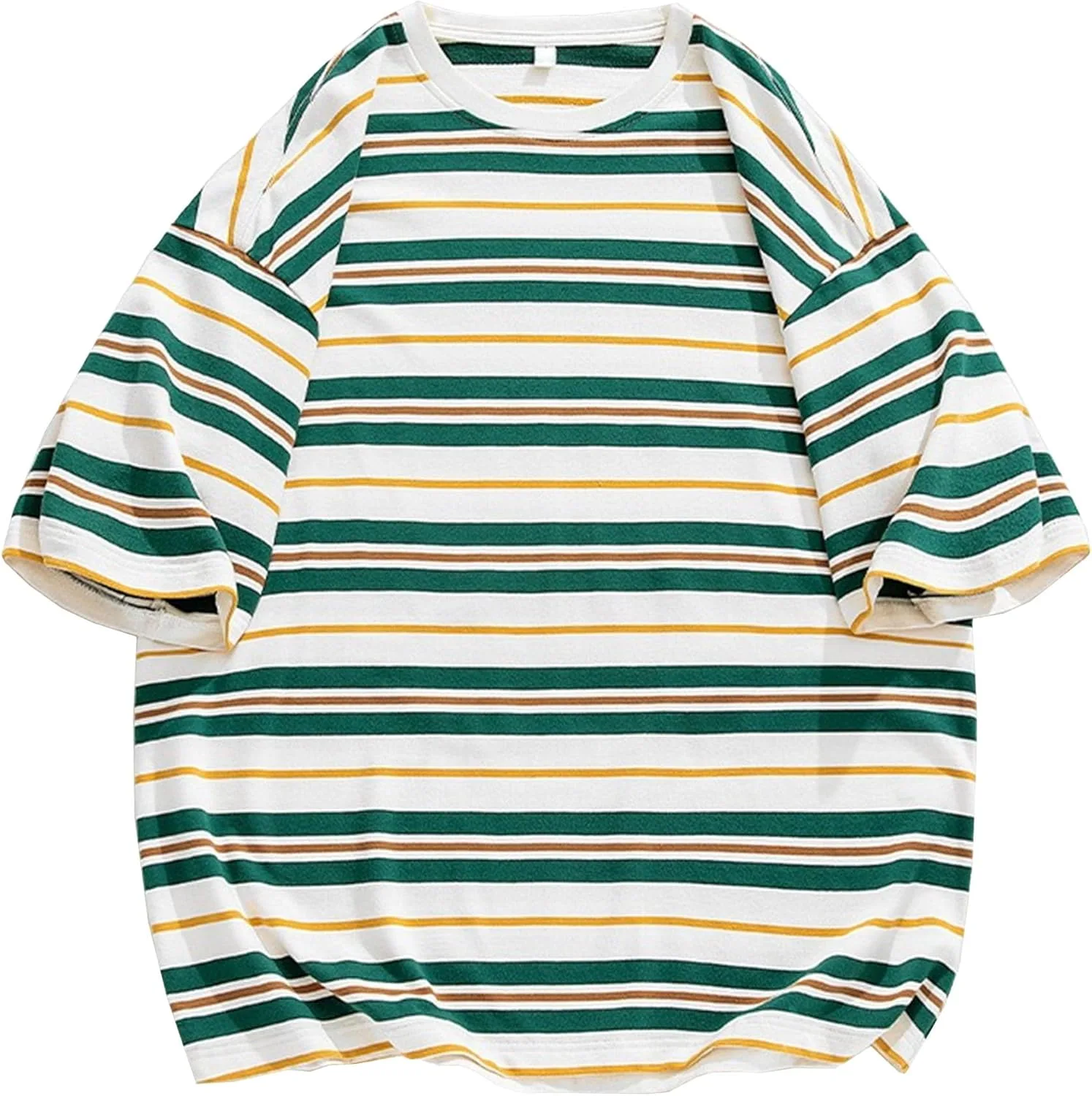 Мужская полосатая футболка с коротким рукавом Vintage Color Block Casual Streetwear Aosufei
Мужская полосатая футболка с коротким рукавом Vintage Color Block Casual Streetwear Aosufei