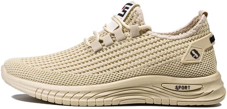 Мужские кроссовки большого размера с перфорированной вентиляцией для комфорта, повседневная обувь с мягкой подошвой, простой дизайн для спортивных занятий Hoalox, бежевый
Мужские кроссовки большого размера с перфорированной вентиляцией для комфорта, повседневная обувь с мягкой подошвой, простой дизайн для спортивных занятий Hoalox, бежевый