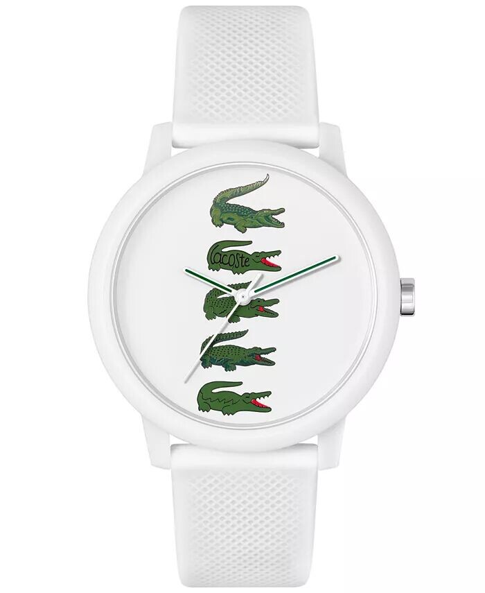Часы унисекс L.12.12 Кварцевые белые силиконовые ремешки 42 мм Lacoste, белый
Часы унисекс L.12.12 Кварцевые белые силиконовые ремешки 42 мм Lacoste, белый
