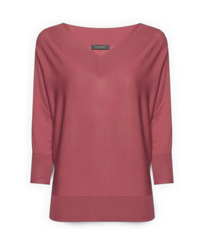 Свитер с заклепками на рукавах Elena Mirã², розовый
Свитер с заклепками на рукавах Elena Mirã², розовый