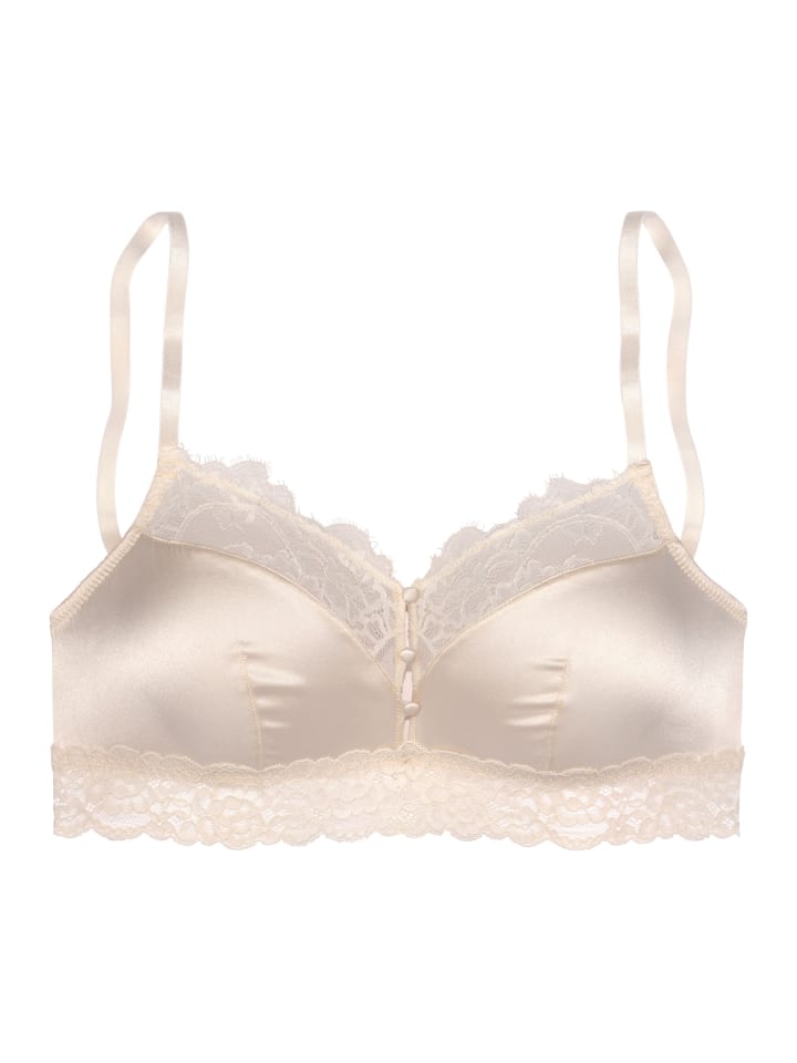 Бюстгальтер Bralette цвета шампанского LASCANA
Бюстгальтер Bralette цвета шампанского LASCANA