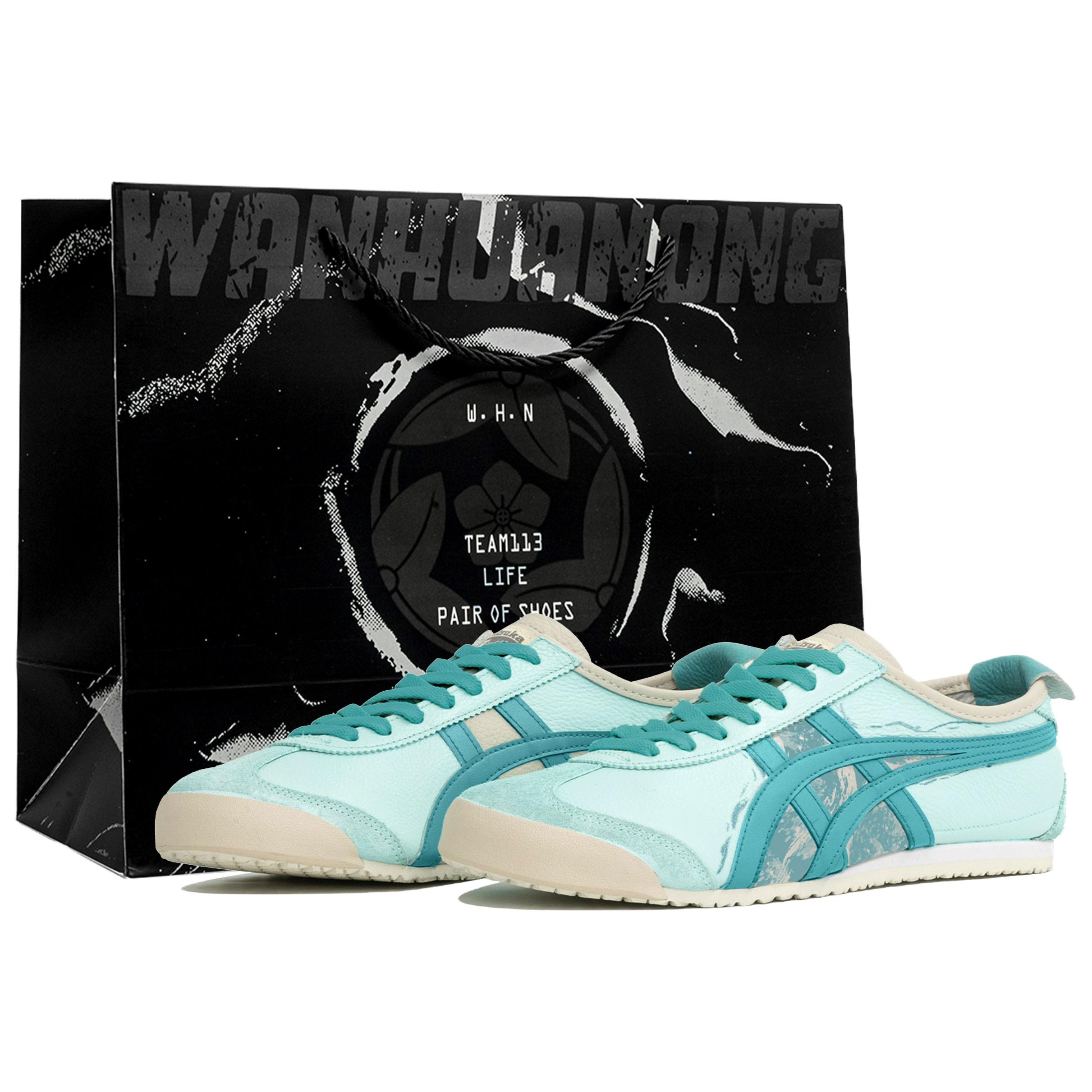 Onitsuka Tiger MEXICO 66 Kaleidoscope, Clear Breeze, Shopping Bag Abrasion Resistant Low top Casual Shoes Unisex Teal
Onitsuka Tiger MEXICO 66 Kaleidoscope, Clear Breeze, Shopping Bag Abrasion Resistant Low top Casual Shoes Unisex Teal