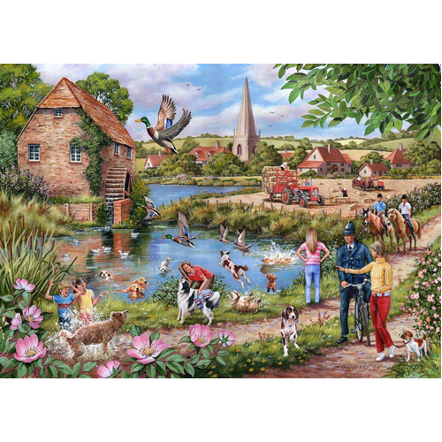 Пазлы Doggy Paddle 1000 Piece Puzzle 
Пазлы Doggy Paddle 1000 Piece Puzzle
