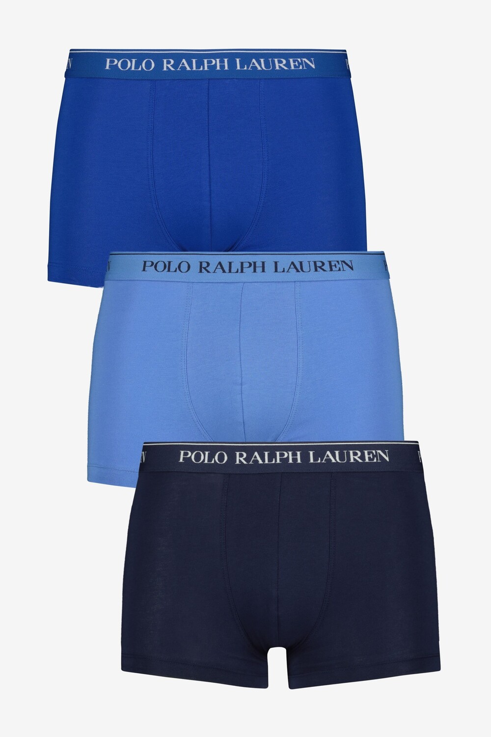 Комплект из трех пар синих и темно-синих трусиков Polo Ralph Lauren, синий
Комплект из трех пар синих и темно-синих трусиков Polo Ralph Lauren, синий