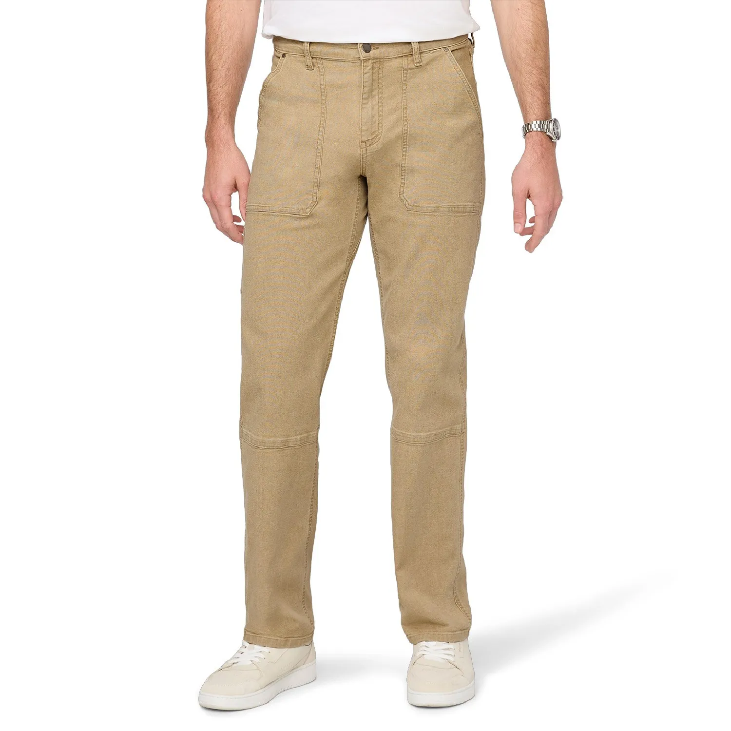 Утилитарные брюки из стрейч-холста DUER, Tan
Утилитарные брюки из стрейч-холста DUER, Tan