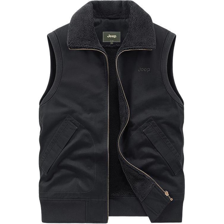 Жилет Unisex Stand Collar утепленный и с флисовой подкладкой Others Jeep, pure черный
Жилет Unisex Stand Collar утепленный и с флисовой подкладкой Others Jeep, pure черный