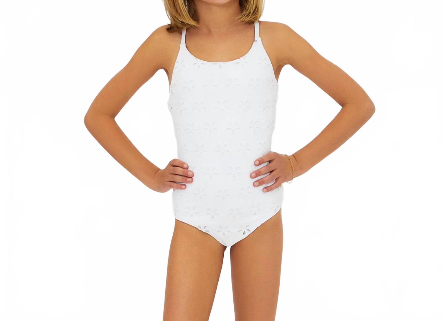 Детский купальник Little Julia белый Beach Riot
Детский купальник Little Julia белый Beach Riot