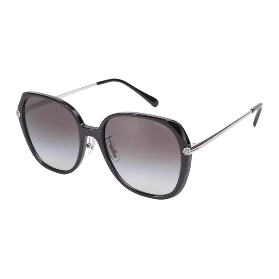 COACH Солнцезащитные очки с пластиковой оправой нестандартной формы унисекс черные, Black
COACH Солнцезащитные очки с пластиковой оправой нестандартной формы унисекс черные, Black