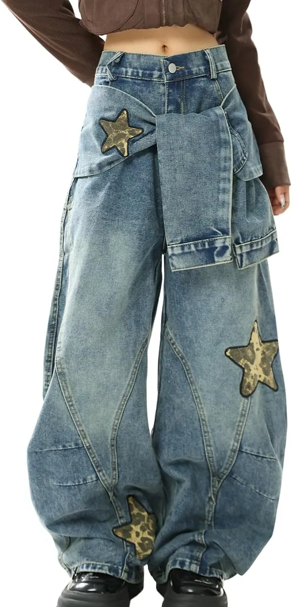 Винтажные джинсы с леопардовым принтом и аппликацией kakarin choyx
Винтажные джинсы с леопардовым принтом и аппликацией kakarin choyx