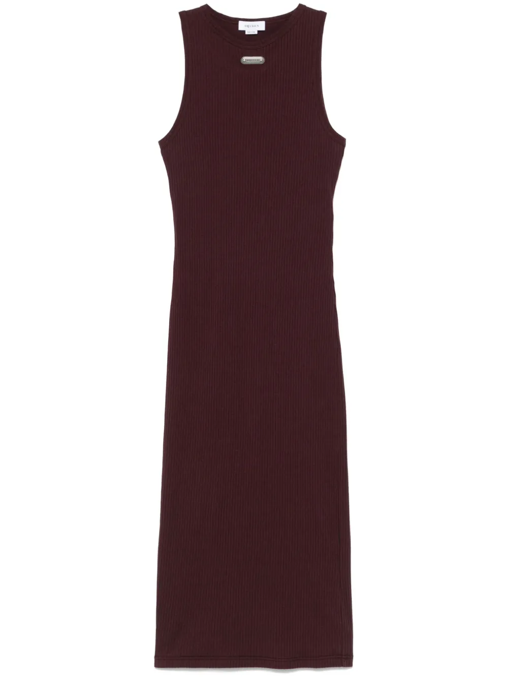 Платье миди в рубчик Alexander McQueen, красный
Платье миди в рубчик Alexander McQueen, красный