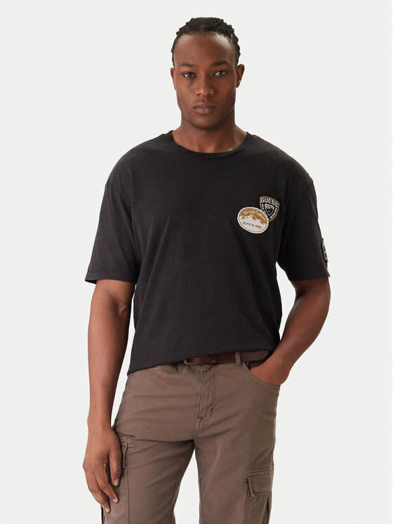 Футболка regular fit M6RI07 KBW41 Guess, черный
Футболка regular fit M6RI07 KBW41 Guess, черный