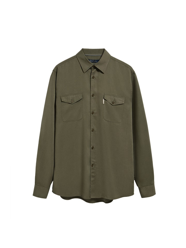 Рубашка Polo Club, хаки 
Рубашка Polo Club, хаки