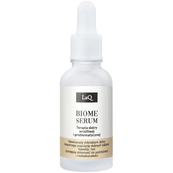 Сыворотка для чувствительной и проблемной кожи, 30 мл Laq Biome
Сыворотка для чувствительной и проблемной кожи, 30 мл Laq Biome