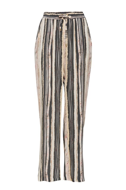 Полосатые брюки с широкими штанинами и поясом на кулиске Conquista, розовый
Полосатые брюки с широкими штанинами и поясом на кулиске Conquista, розовый