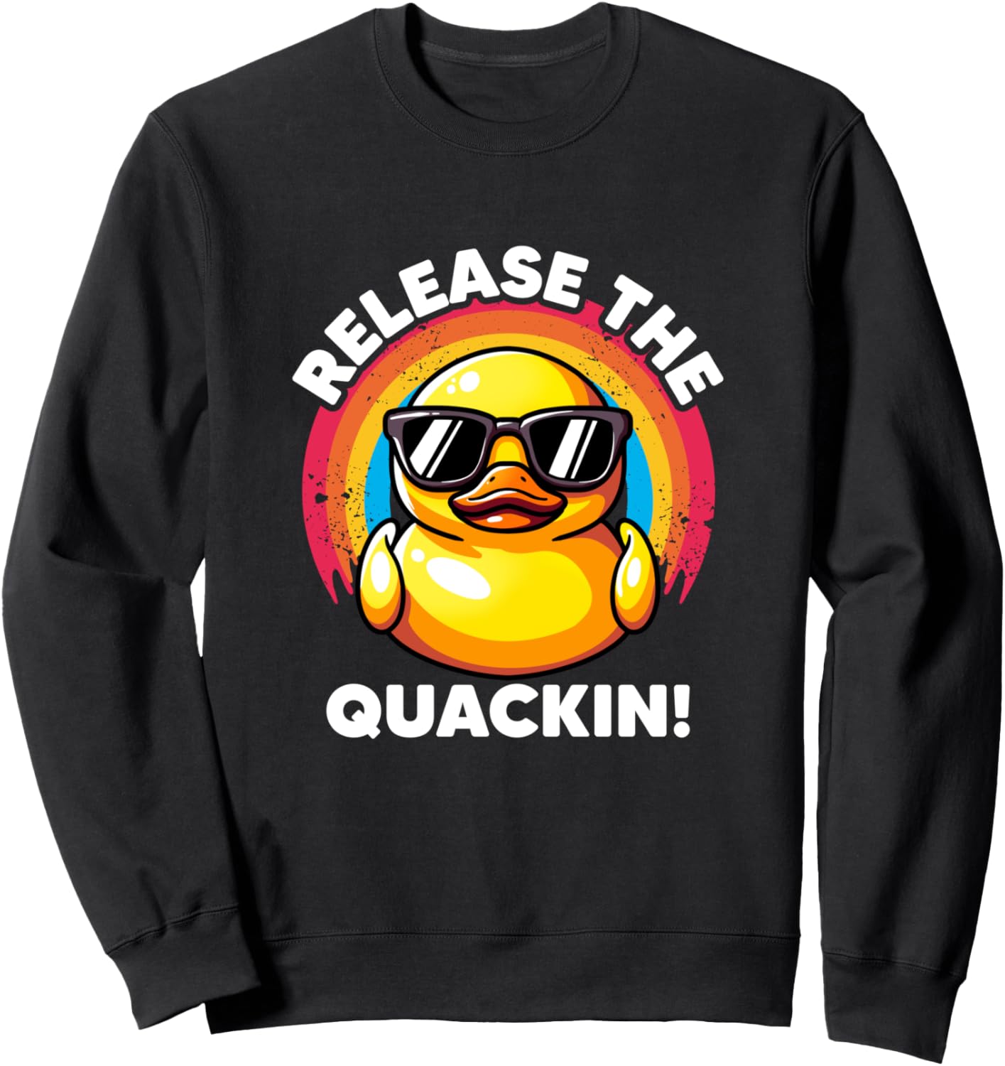 Забавная желтая толстовка с изображением утки Release The Quackin Cute Rubber Duck Ducky Lover
Забавная желтая толстовка с изображением утки Release The Quackin Cute Rubber Duck Ducky Lover