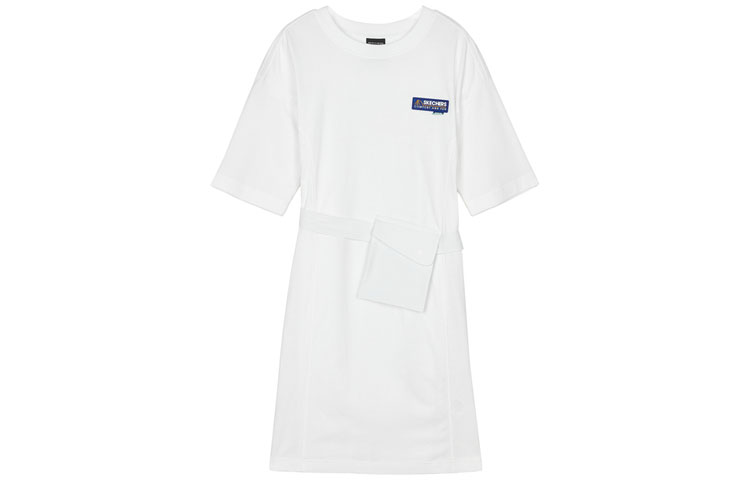 Женское платье с коротким рукавом Skechers, White-0019
Женское платье с коротким рукавом Skechers, White-0019