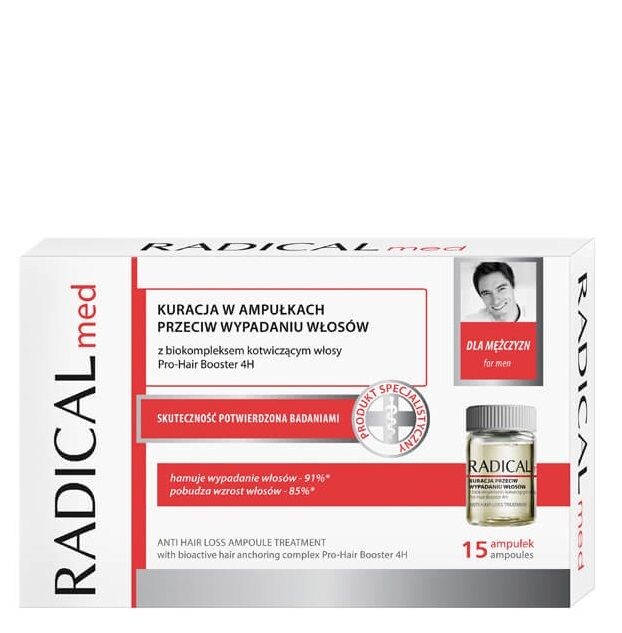 Radical Med уход за волосами для мужчин, 75 ml
Radical Med уход за волосами для мужчин, 75 ml