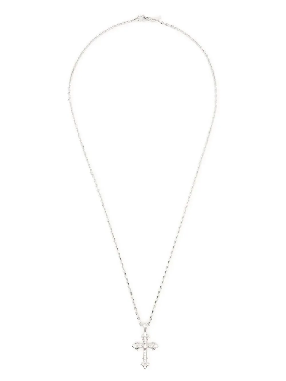Ожерелье с крестом Флери Emanuele Bicocchi, серебристый
Ожерелье с крестом Флери Emanuele Bicocchi, серебристый