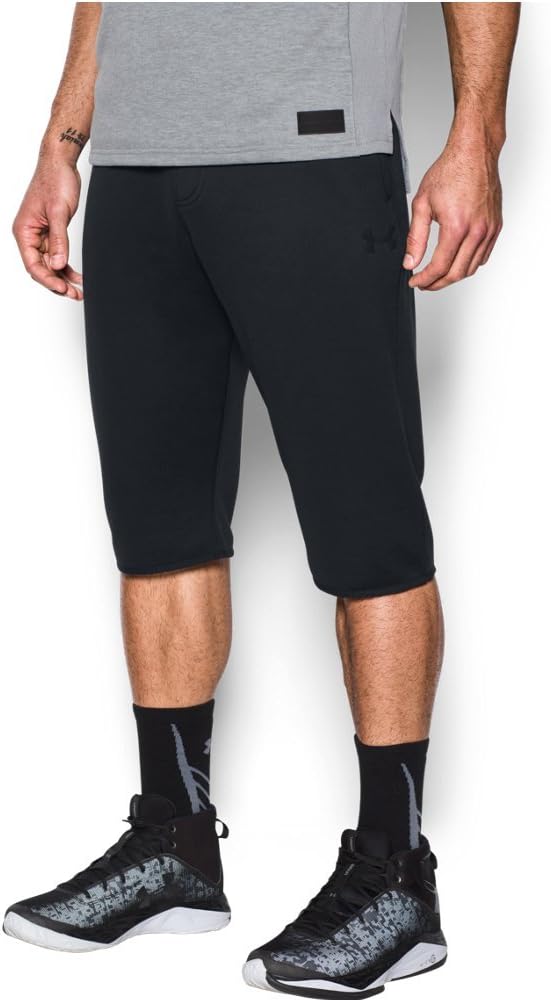 Under Armour Men's Baseline 2017 1/2 Pants, Black/ Steel/ Steel
Under Armour Men's Baseline 2017 1/2 Pants, Black/ Steel/ Steel