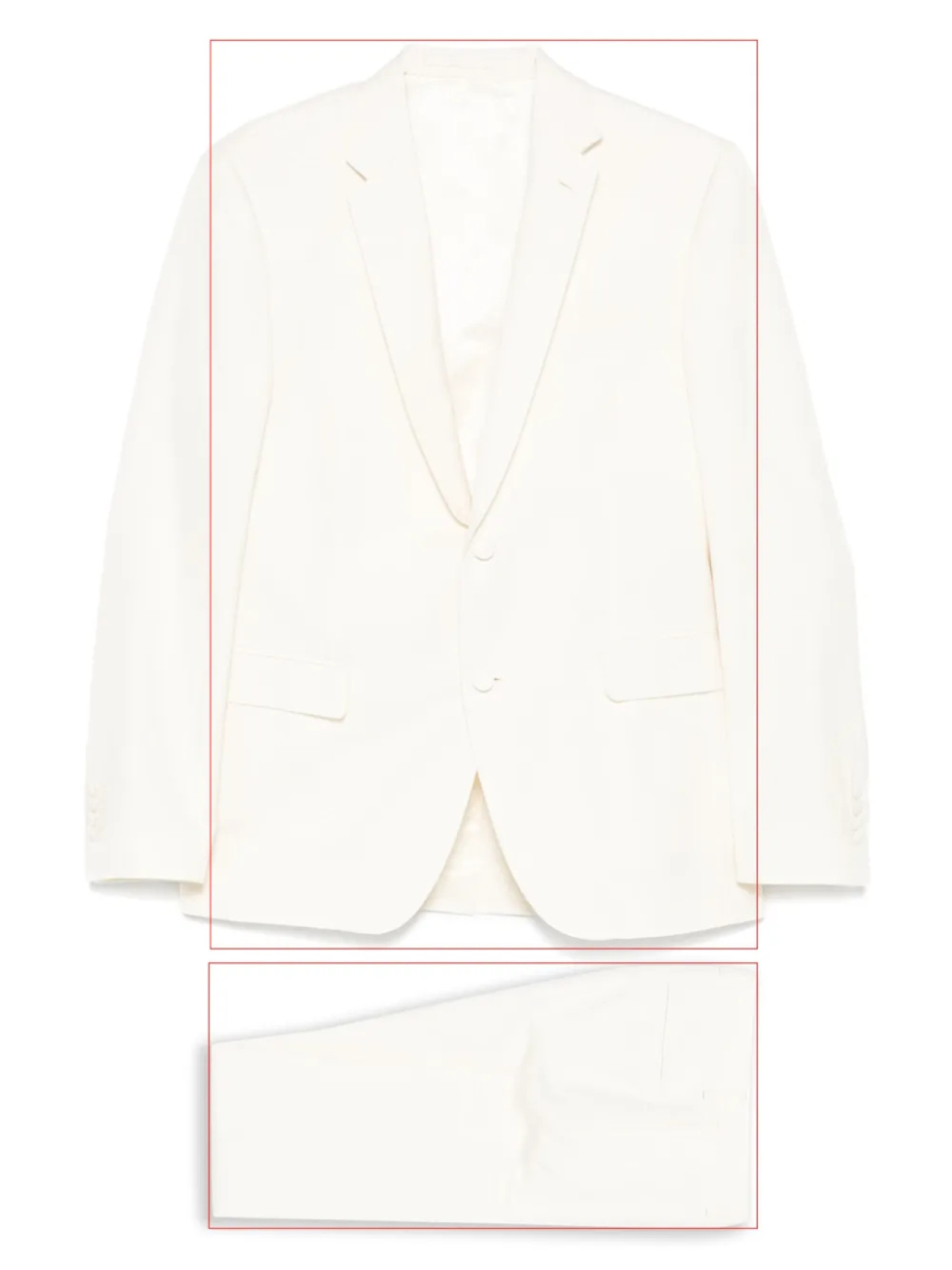 Однобортный костюм Lardini, нейтральный
Однобортный костюм Lardini, нейтральный