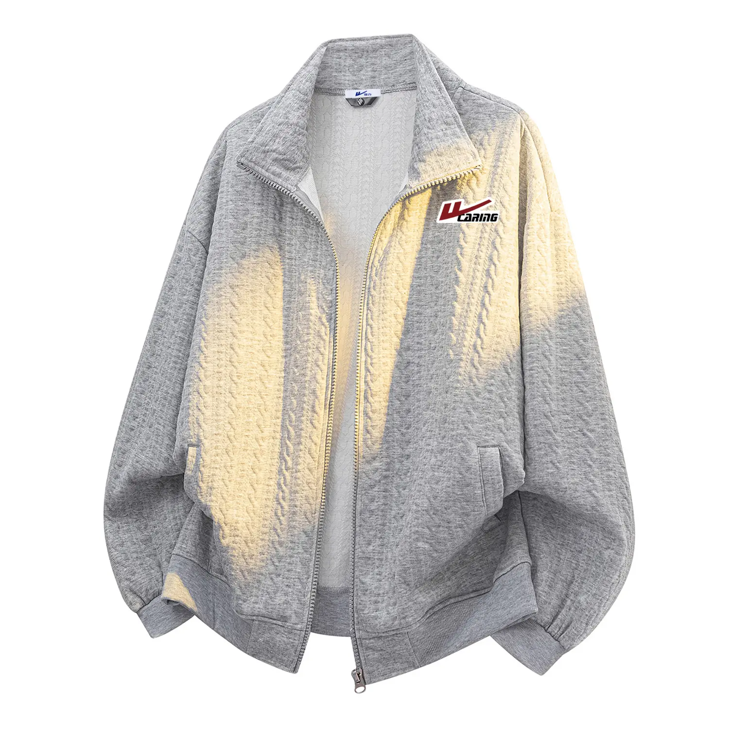 Свитшот женский с воротником стойкой, кардиган умеренной длины WARRIOR, heather серый (diy badge)
Свитшот женский с воротником стойкой, кардиган умеренной длины WARRIOR, heather серый (diy badge)