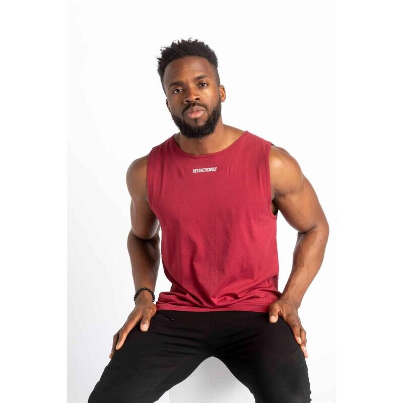 Футболка без рукавов Core — для фитнеса — для мужчин — красная AESTHETIC WOLF, цвет verde 
Футболка без рукавов Core — для фитнеса — для мужчин — красная AESTHETIC WOLF, цвет verde