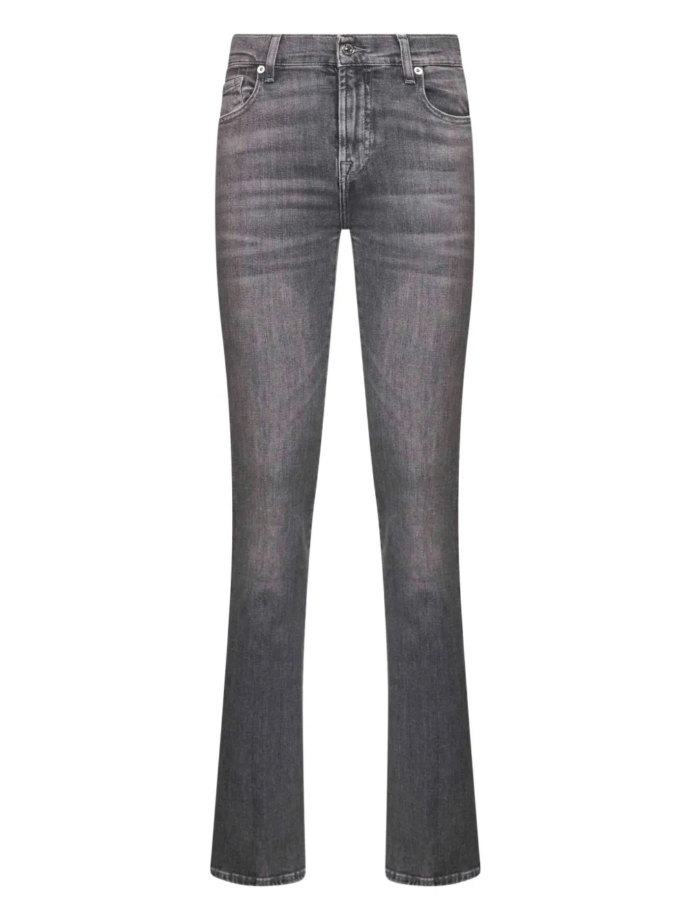 Хлопковые джинсы 7 For All Mankind, серый
Хлопковые джинсы 7 For All Mankind, серый