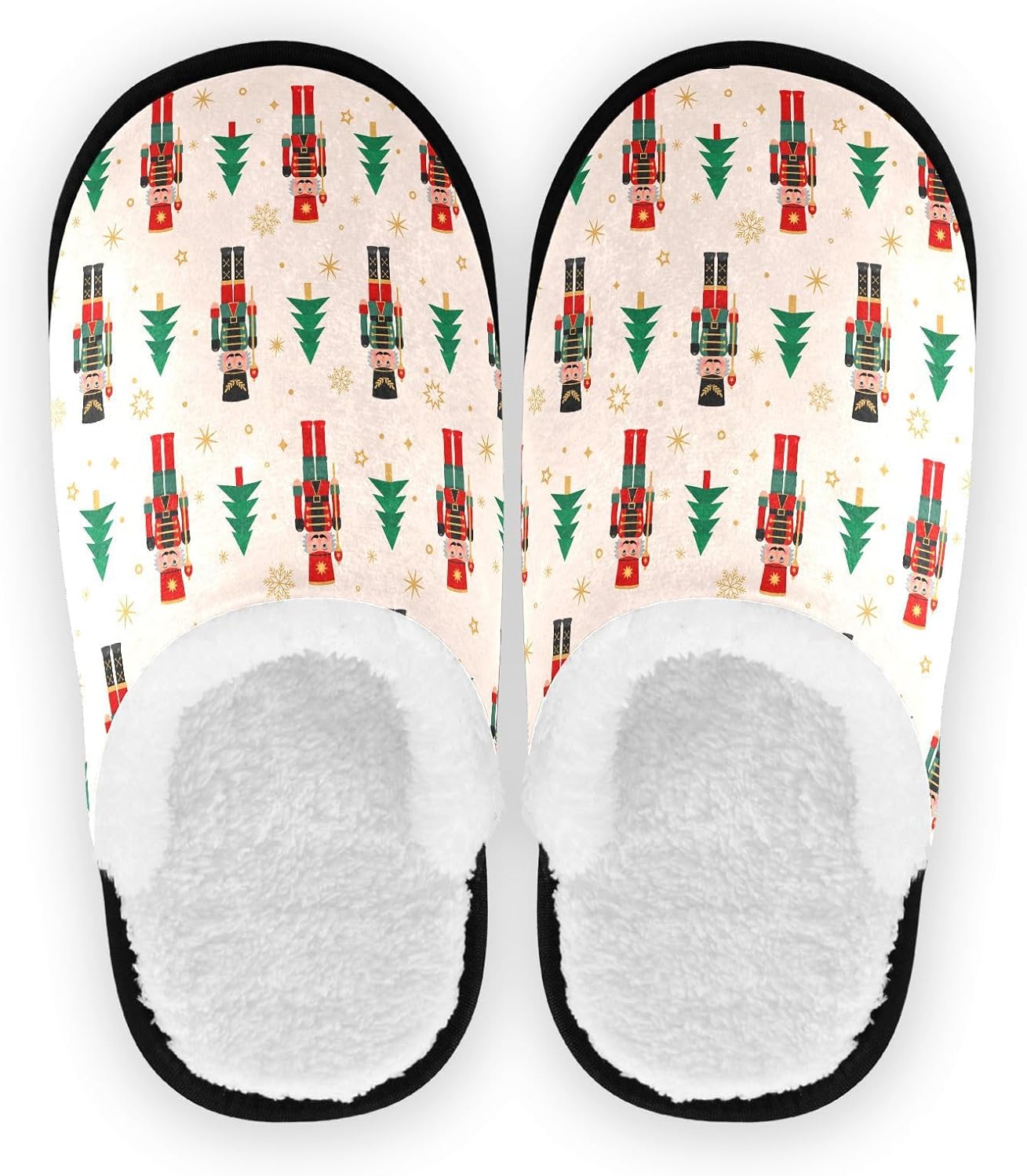 Рождественские пушистые домашние тапочки JHKKU с Щелкунчиком, теплые тапочки для женщин и мужчин, уютная домашняя обувь, Christmas Nutcracker
Рождественские пушистые домашние тапочки JHKKU с Щелкунчиком, теплые тапочки для женщин и мужчин, уютная домашняя обувь, Christmas Nutcracker