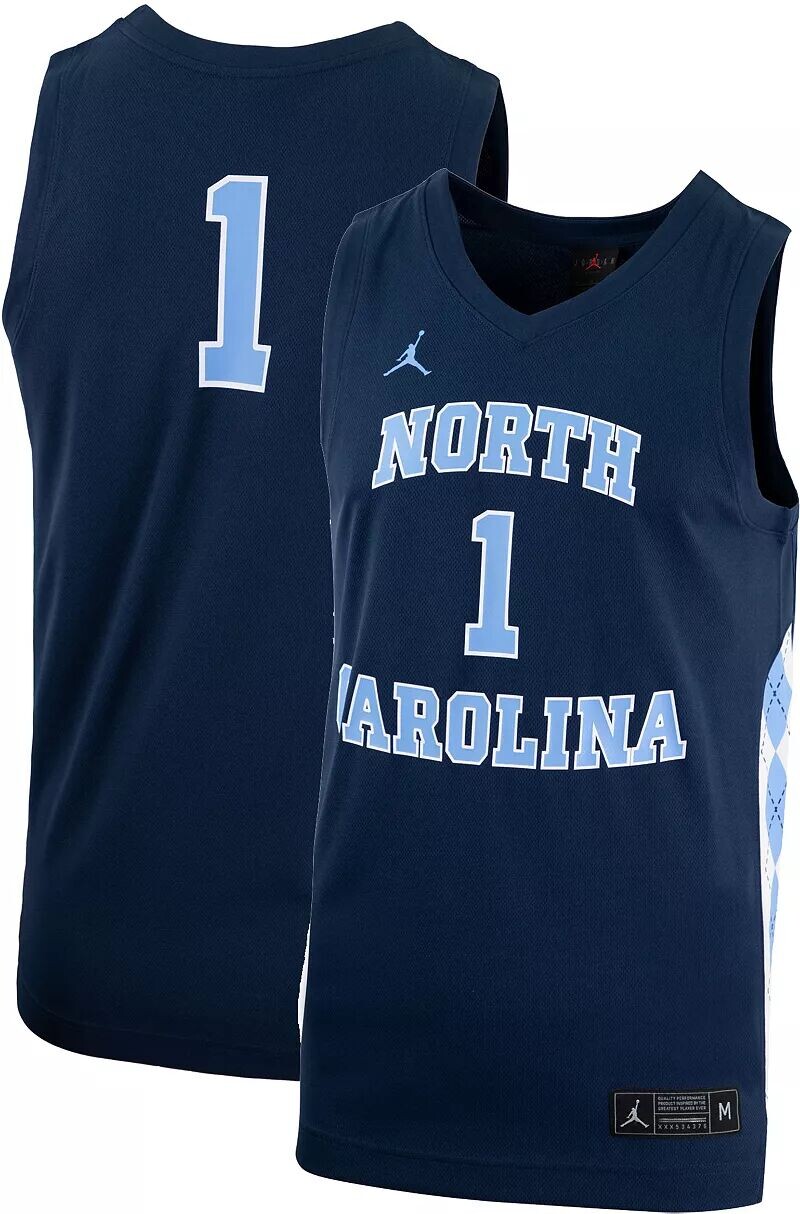Женская баскетбольная майка Jordan North Carolina Tar Heels #1 Carolina Blue Replica
Женская баскетбольная майка Jordan North Carolina Tar Heels #1 Carolina Blue Replica
