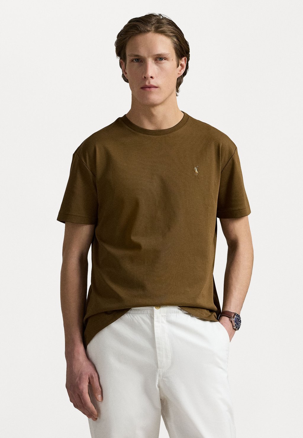 Базовая футболка SHORT SLEEVE SLIM FIT Polo Ralph Lauren, синий
Базовая футболка SHORT SLEEVE SLIM FIT Polo Ralph Lauren, синий