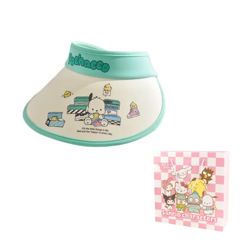 Sanrio Детская солнцезащитная шапка из полиэстера, Pacha dog sun protection hat
Sanrio Детская солнцезащитная шапка из полиэстера, Pacha dog sun protection hat