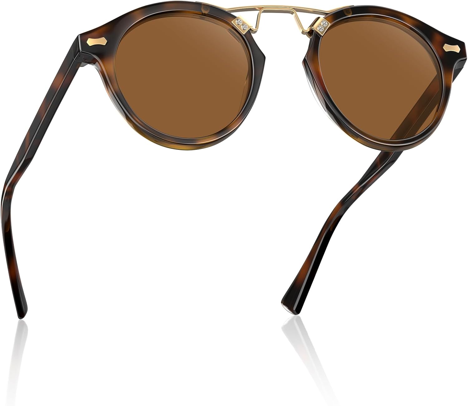 Поляризованные солнцезащитные очки STGATN для женщин, круглые, в стиле ретро, с двойной перемычкой, модные, с защитой от УФ-излучения, 4. Non-polarized Brown Striped Frame Brown Lens
Поляризованные солнцезащитные очки STGATN для женщин, круглые, в стиле ретро, с двойной перемычкой, модные, с защитой от УФ-излучения, 4. Non-polarized Brown Striped Frame Brown Lens