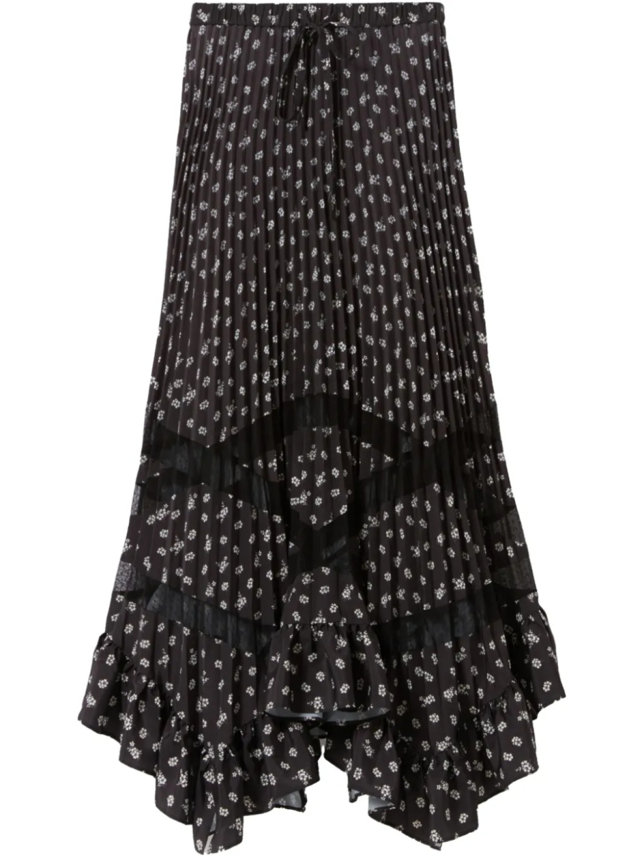 Юбка-плиссе с цветочным принтом Claudie Pierlot, черный
Юбка-плиссе с цветочным принтом Claudie Pierlot, черный