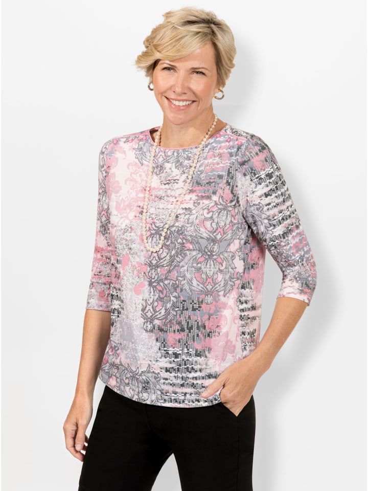 Рубашка с рукавами 3/4 с принтом гортензии и серого камня WITT WEIDEN
Рубашка с рукавами 3/4 с принтом гортензии и серого камня WITT WEIDEN