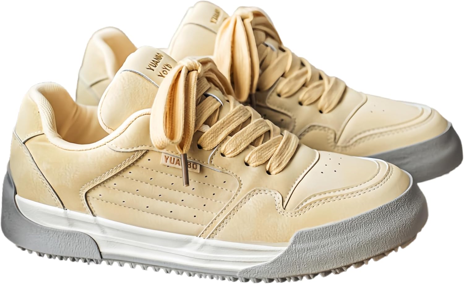 Мужские модные низкие кроссовки повседневного стиля - утолщенная амортизирующая подошва, шнуровка, прочная подошва из ПВХ, подходят для всех сезонов. Для пеших прогулок и активного отдыха на природе Clolinde, желтый
Мужские модные низкие кроссовки повседневного стиля - утолщенная амортизирующая подошва, шнуровка, прочная подошва из ПВХ, подходят для всех сезонов. Для пеших прогулок и активного отдыха на природе Clolinde, желтый