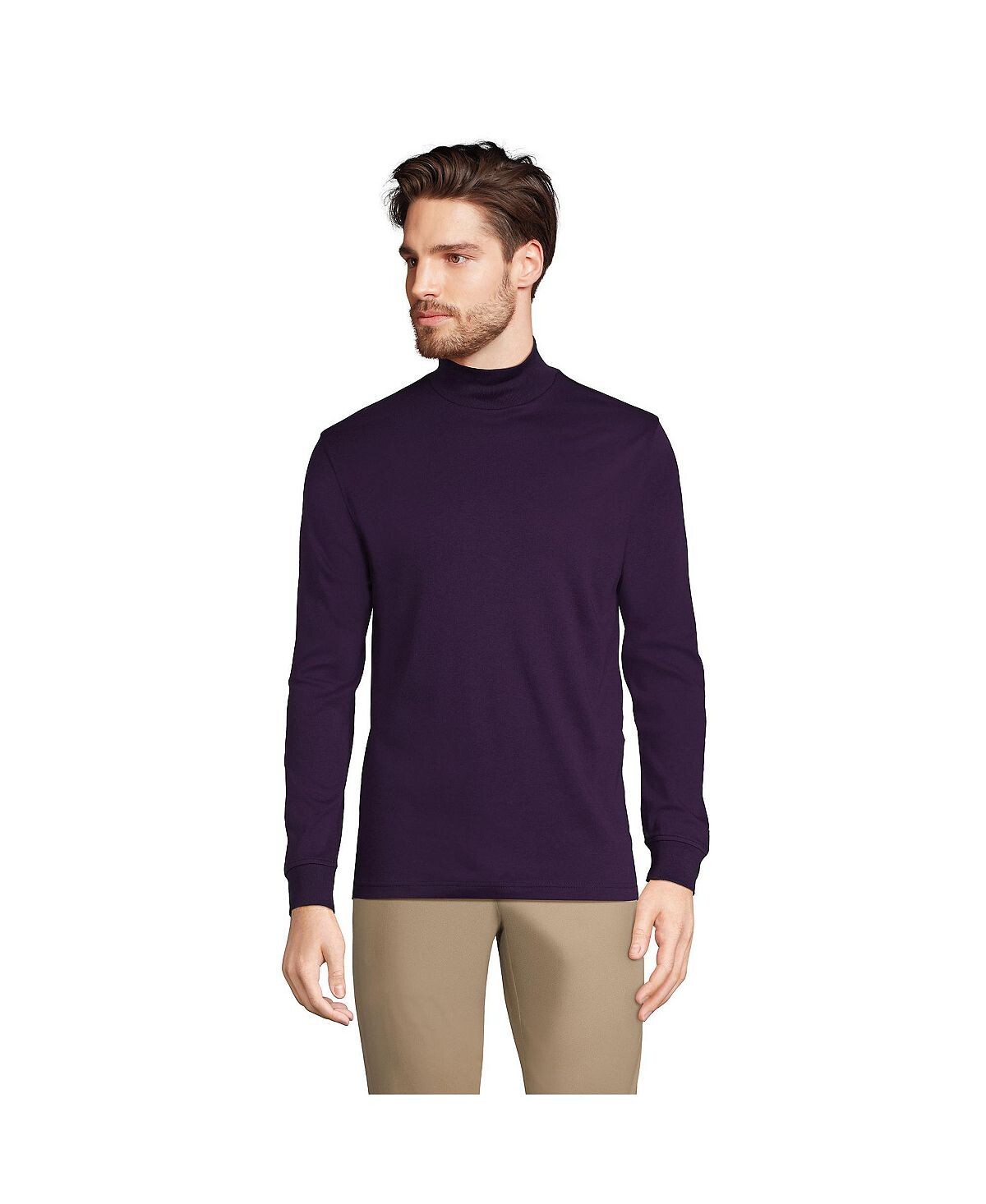 Мужская супермягкая футболка с воротником Supima Mock Lands' End
Мужская супермягкая футболка с воротником Supima Mock Lands' End