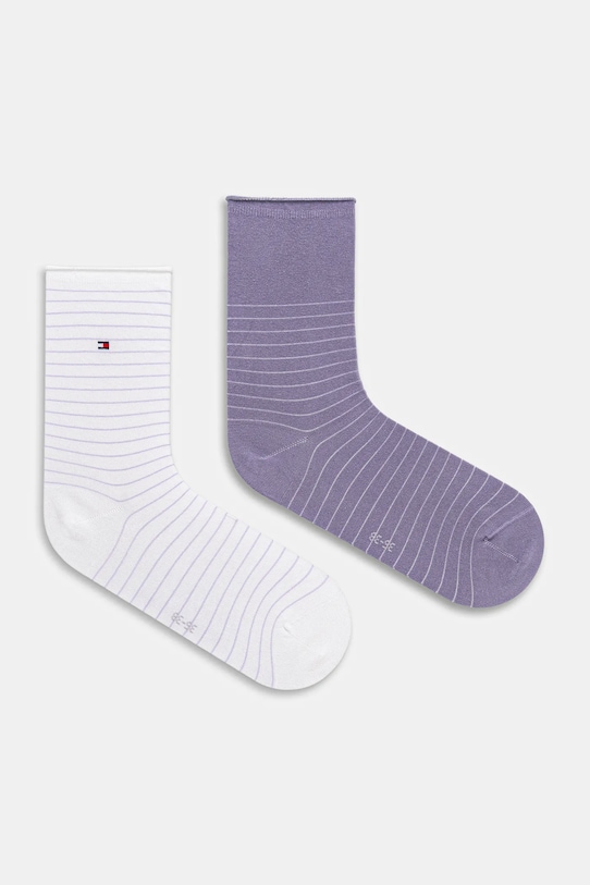 2 пары носков Tommy Hilfiger, фиолетовый
2 пары носков Tommy Hilfiger, фиолетовый
